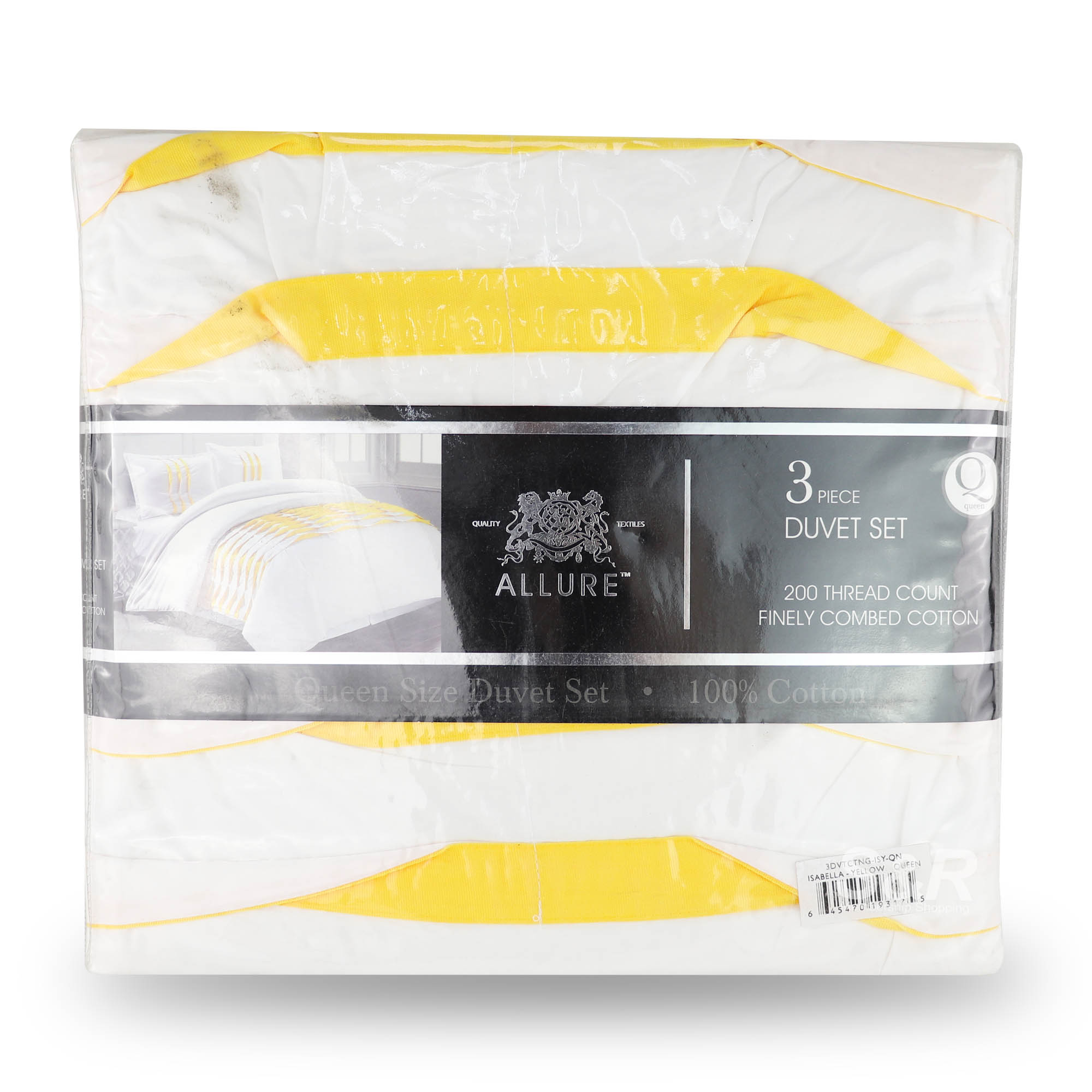 Allure 200 Thread Count Queen Size Duvet Set 3pcs Allure 200 Thread Count Queen Size Duvet Set 3pcs
